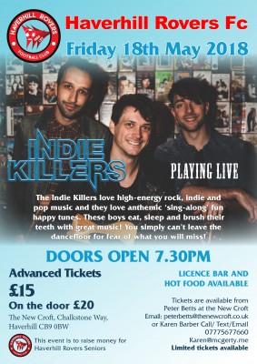 The Indie Kilers @ Haverhill