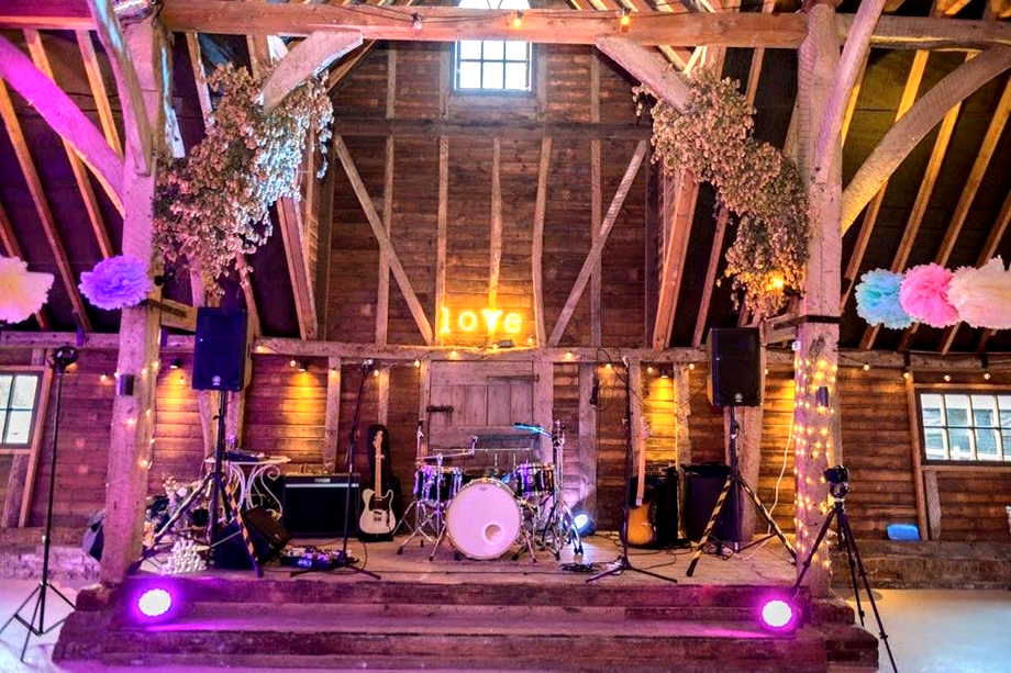 Function Band Stage Area Set-Up Function Band Stage Area